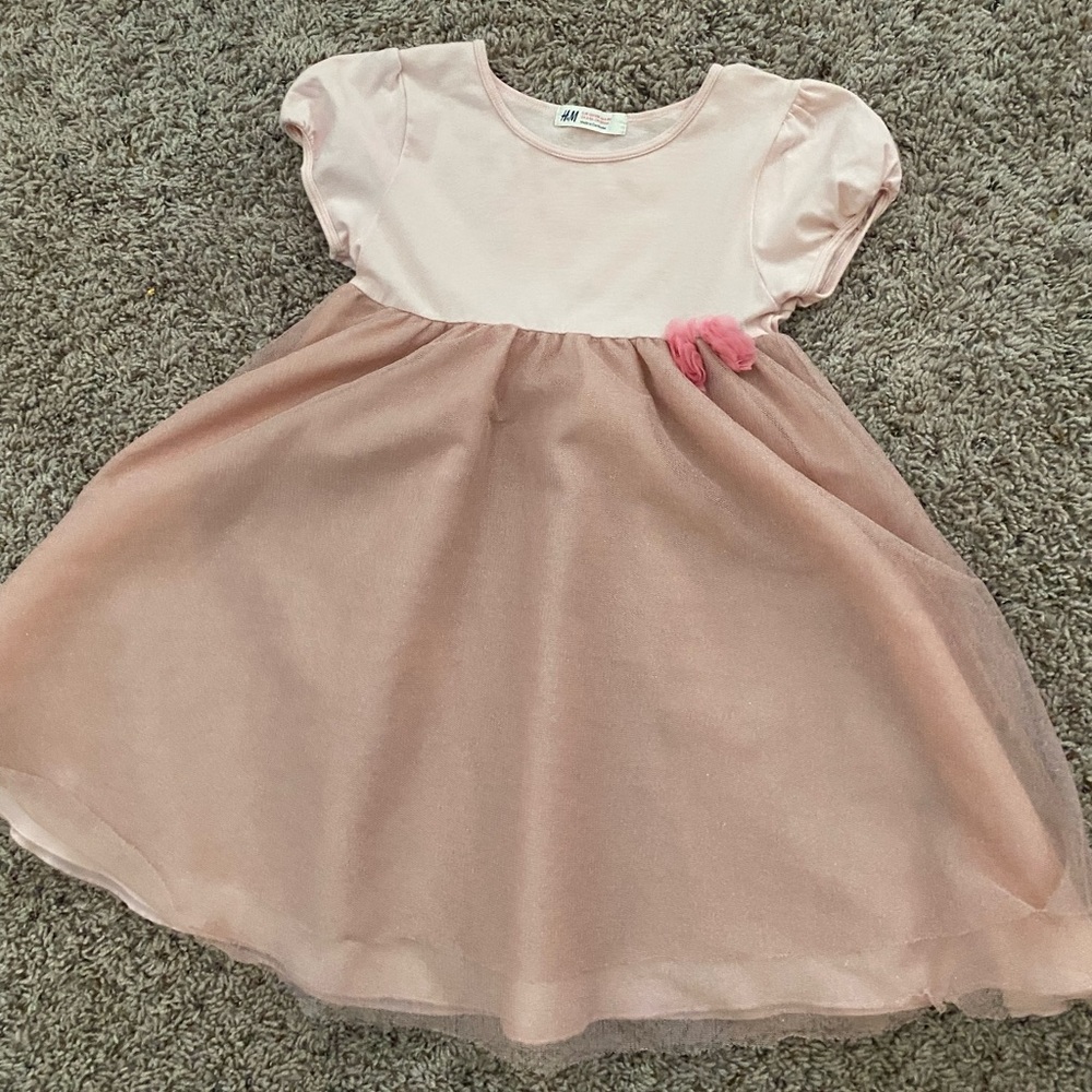 Soft pink dress 👗 spring dress 👗 Easter dress
